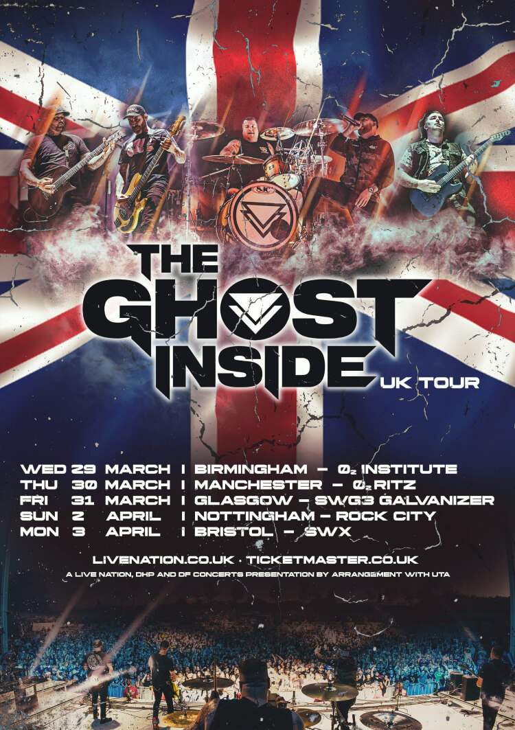 ghost tour dates uk