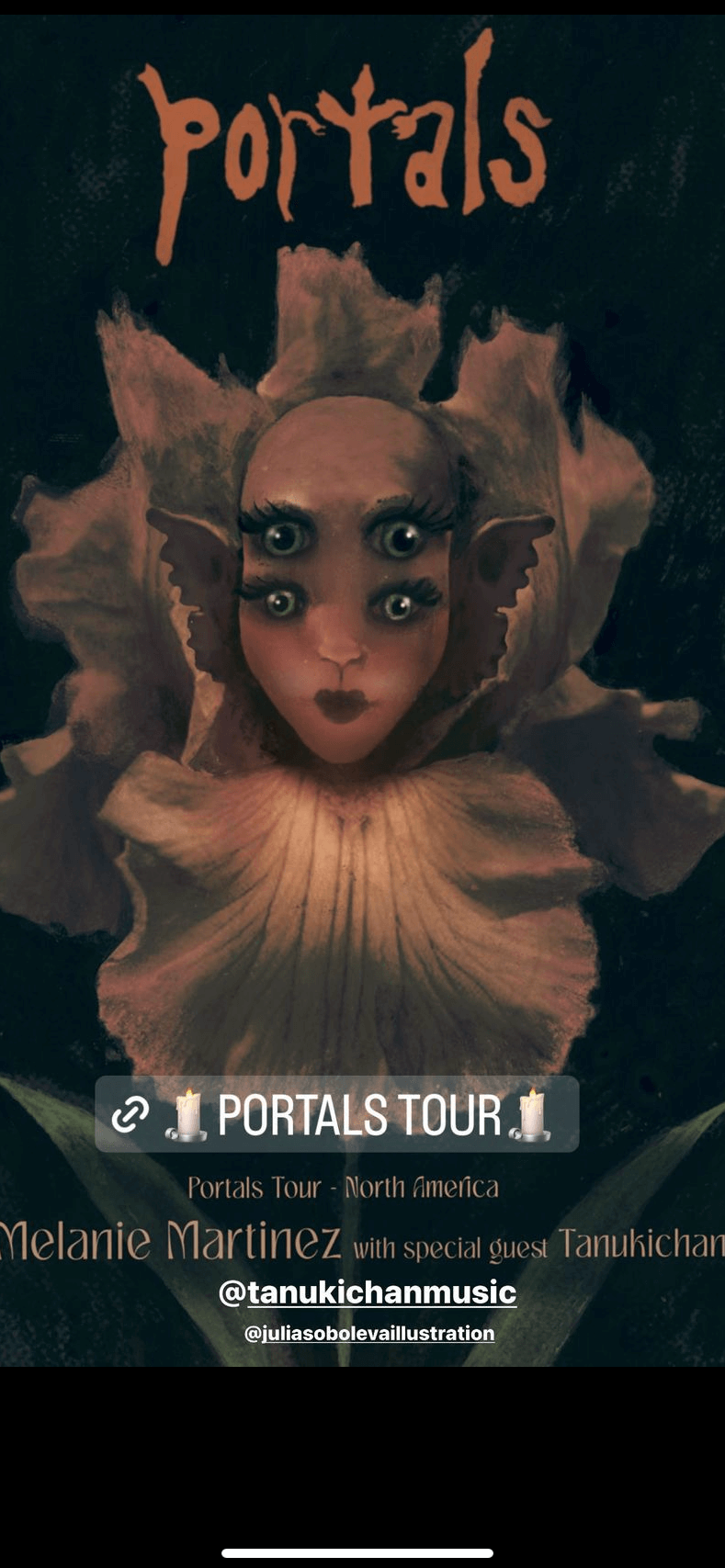 melanie martinez portals tour opening act