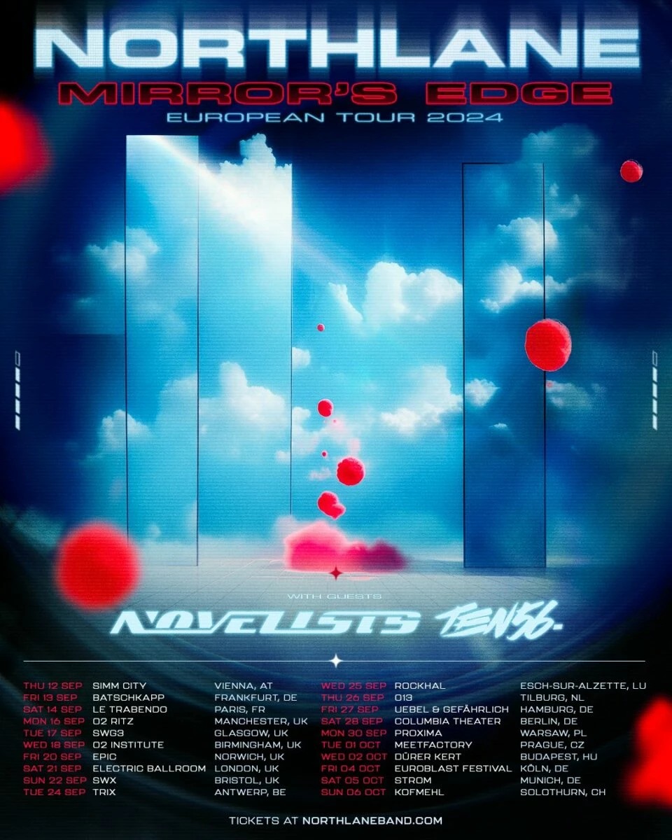 Northlane European Tour 2024