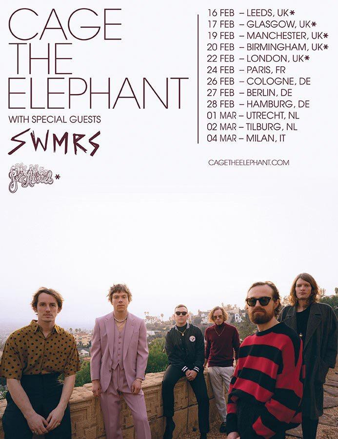 Cage The Elephant Announce 2020 Tour With Amazing Guests Strife Mag